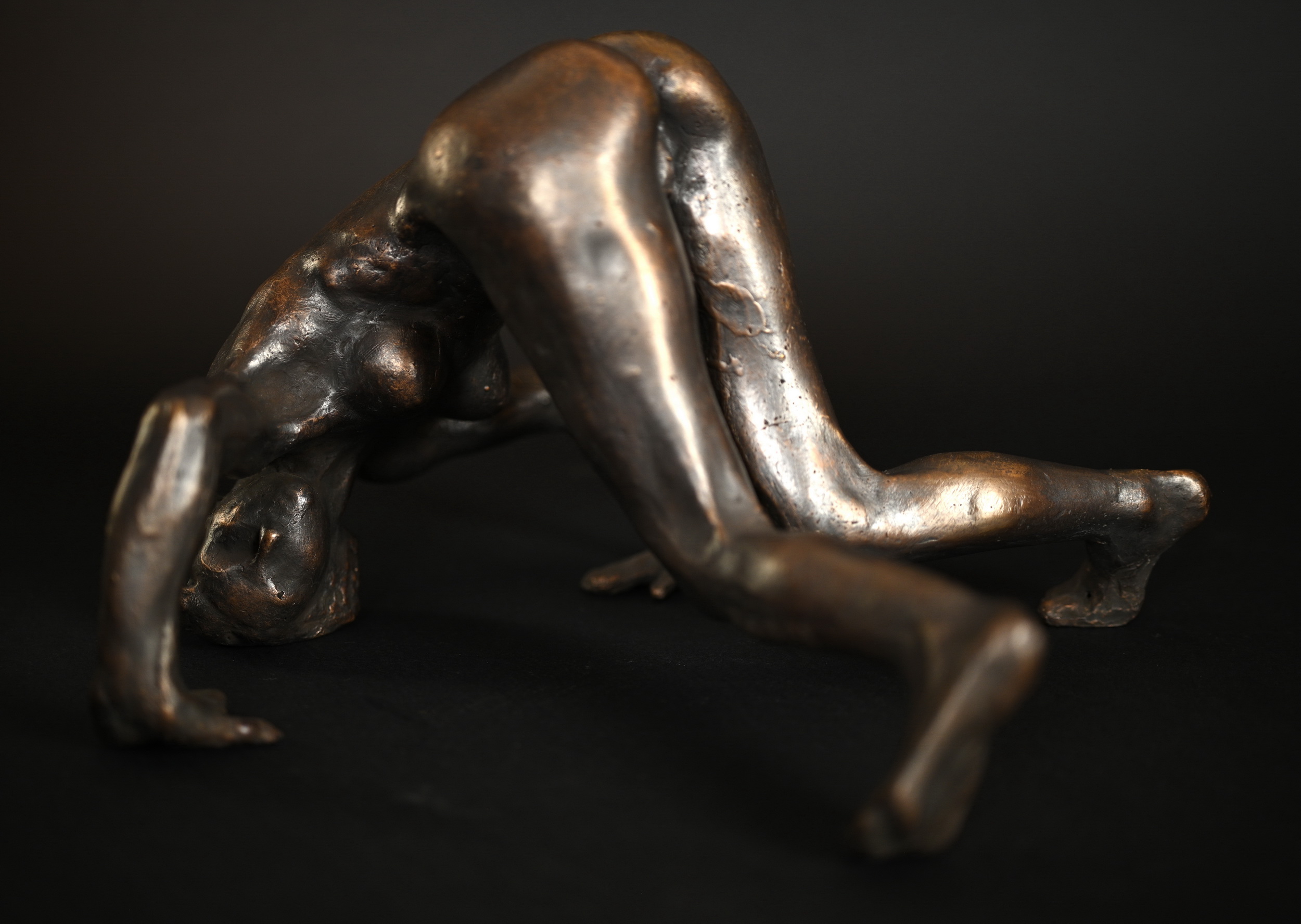 Gunter Langer, Entgrenzung, 2021, Bronze, 22 x 27 cm